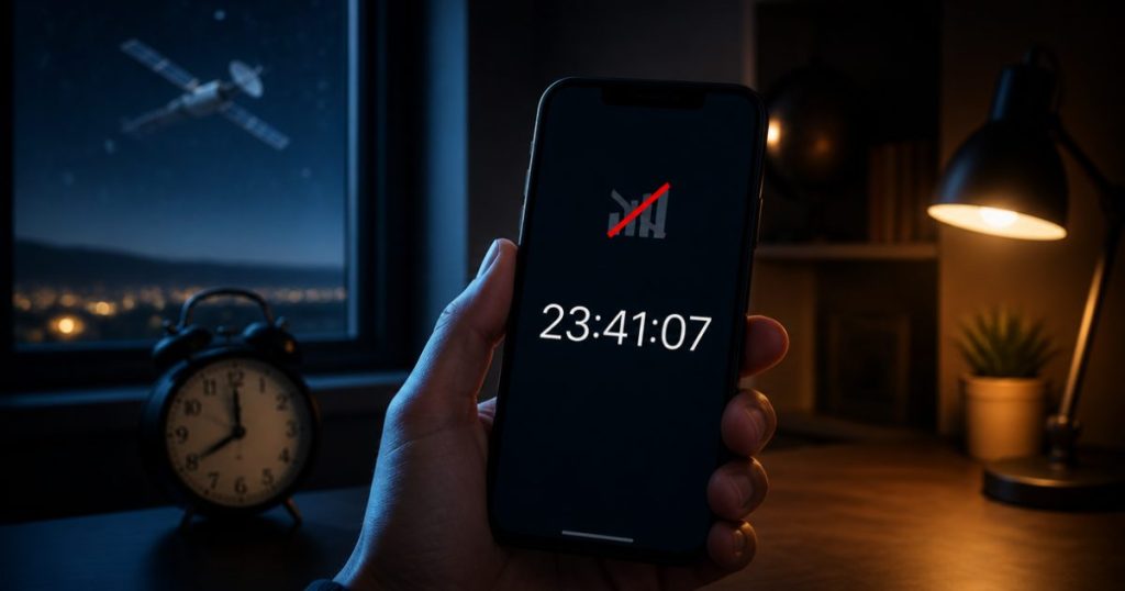 Điện thoại vẫn hiển thị giờ khi mất Internet nhưng có thể không tự đồng bộ thời gian