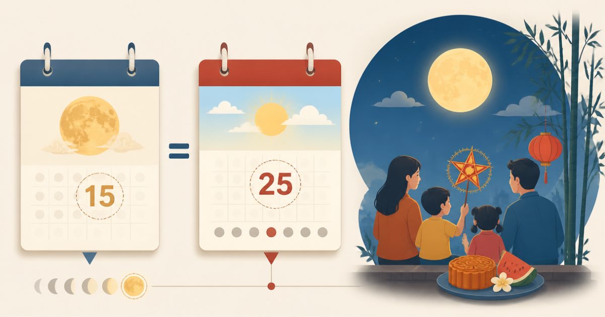 Rằm tháng 8 năm 2026 là ngày nào dương lịch?