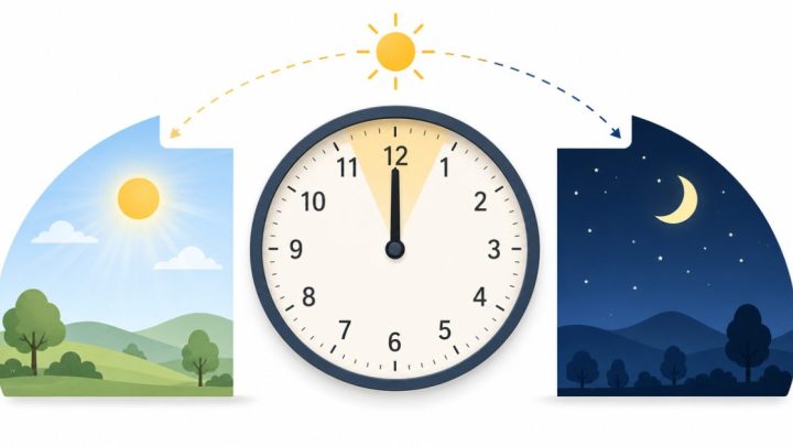 Minh họa 12 PM là 12 giờ trưa và cách phân biệt AM PM