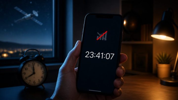 Điện thoại vẫn hiển thị giờ khi mất Internet nhưng có thể không tự đồng bộ thời gian